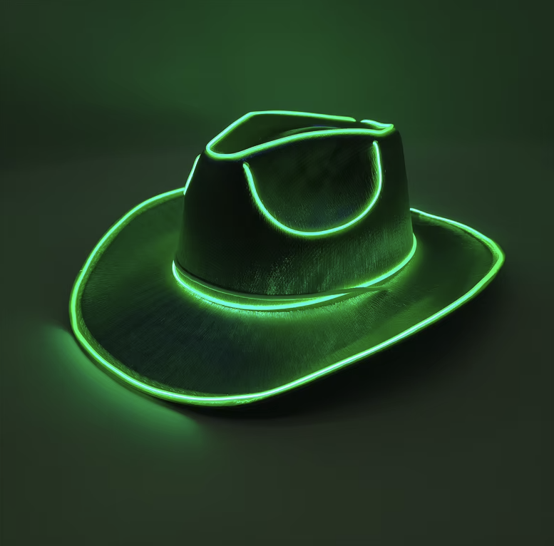LED Cowboy hat